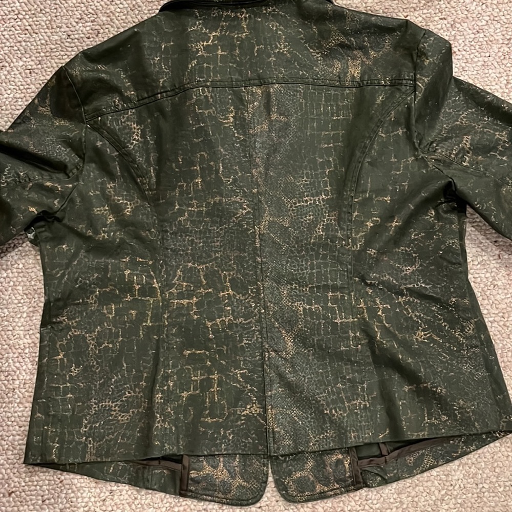 Ethyl glittery cotton jacket M-L - Picture 11 of 11